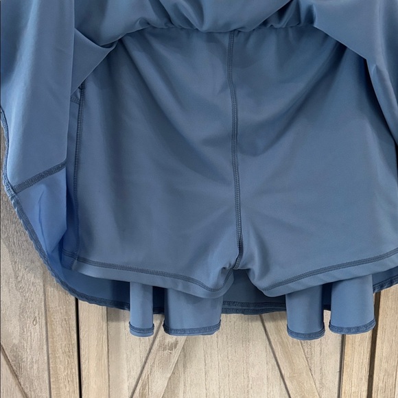 Blue Layered Athletic Skort - Picture 5 of 9